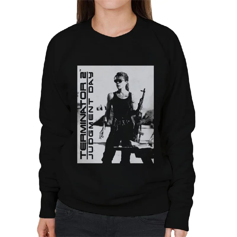 Mega Deal Terminator 2 Judgement Day Sarah Connor Women's Sweatshirt