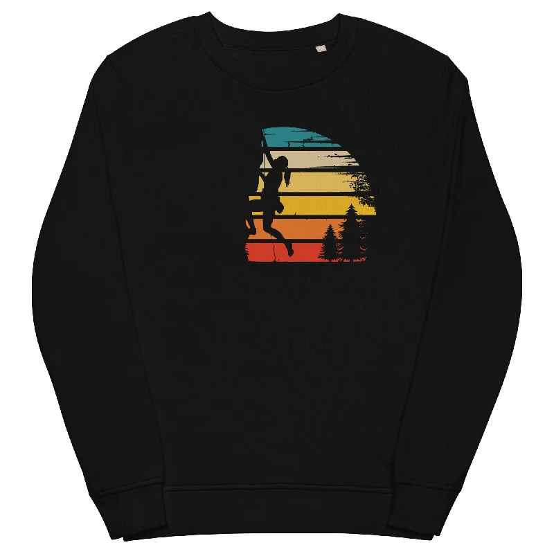 Price Break Retro Sonne und Klettern - Unisex Premium Organic Sweatshirt