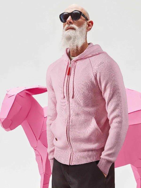 Special Discount The Zip Hoodie 2.0 - Candyfloss Pink