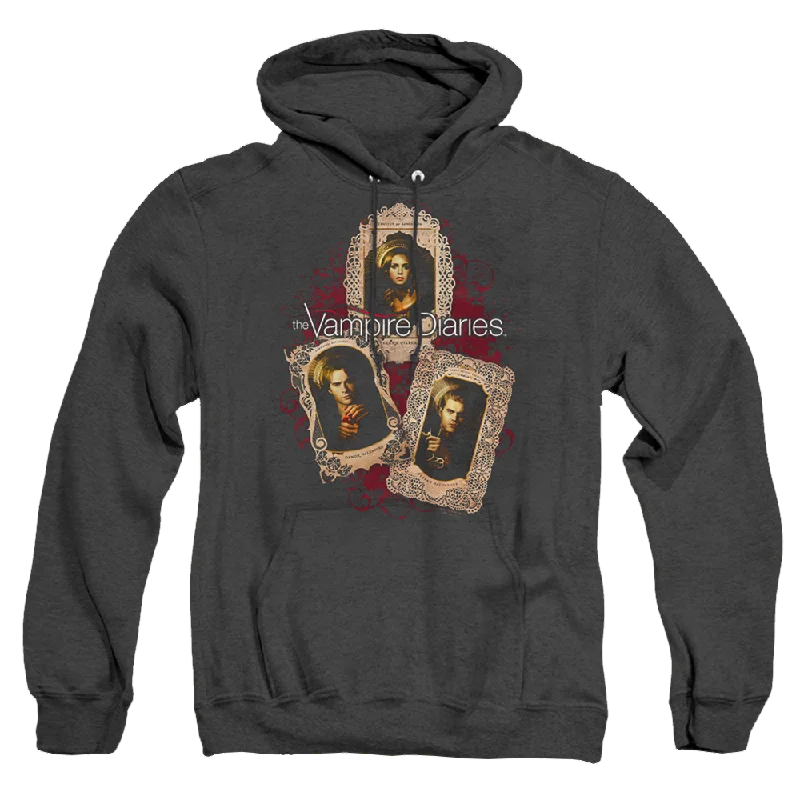 New Markdowns Vampire Diaries, The Holy Cards - Heather Pullover Hoodie