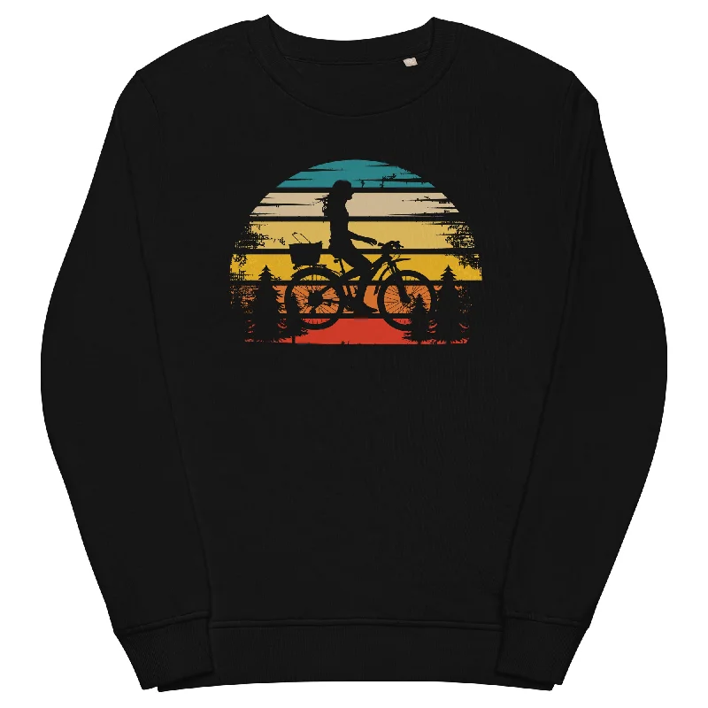 Mega Deal Retro Sonne und Radfahren - Unisex Premium Organic Sweatshirt