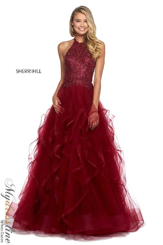 bohemian dressSherri Hill 53249