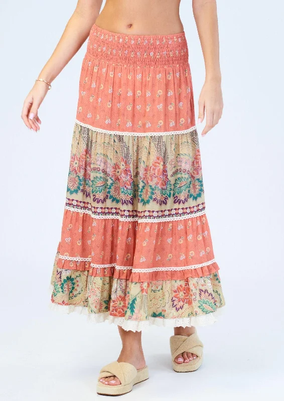 Huge Discounts Mabe Dulcie Print Maxi Skirt