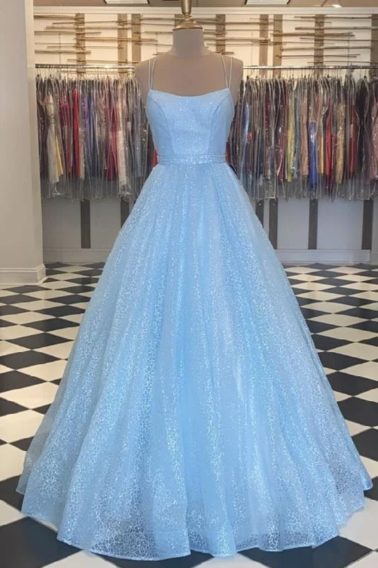 New Arrival Spaghetti Straps Evening Gown Prom Dresses Sparkle A-line Formal Gown,DS4257 New Arrival Spaghetti Straps Evening Gown Prom Dresses Sparkle A-line Formal Gown,DS4257