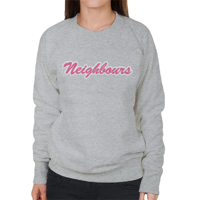 Lowest Price Neighbours Pink Retro Logo Women's Sweatshirt