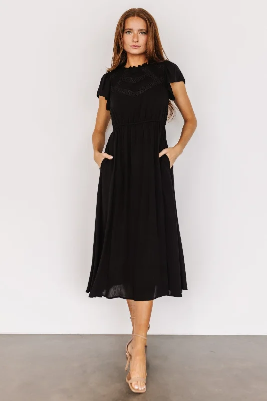 sleek midi dressPrestyn Midi Dress | Black