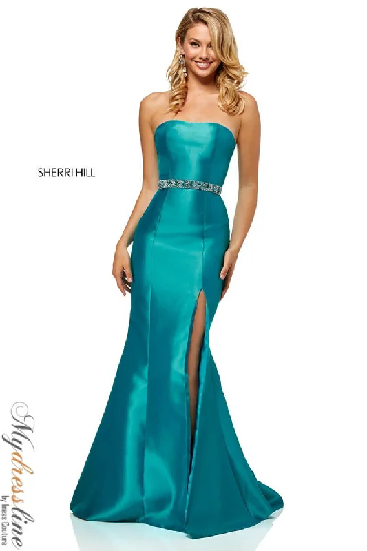 pleated dressSherri Hill 52541