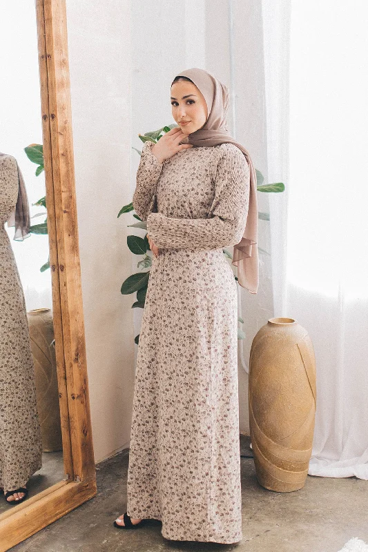Super Savings Aylana Floral Dress- Cream