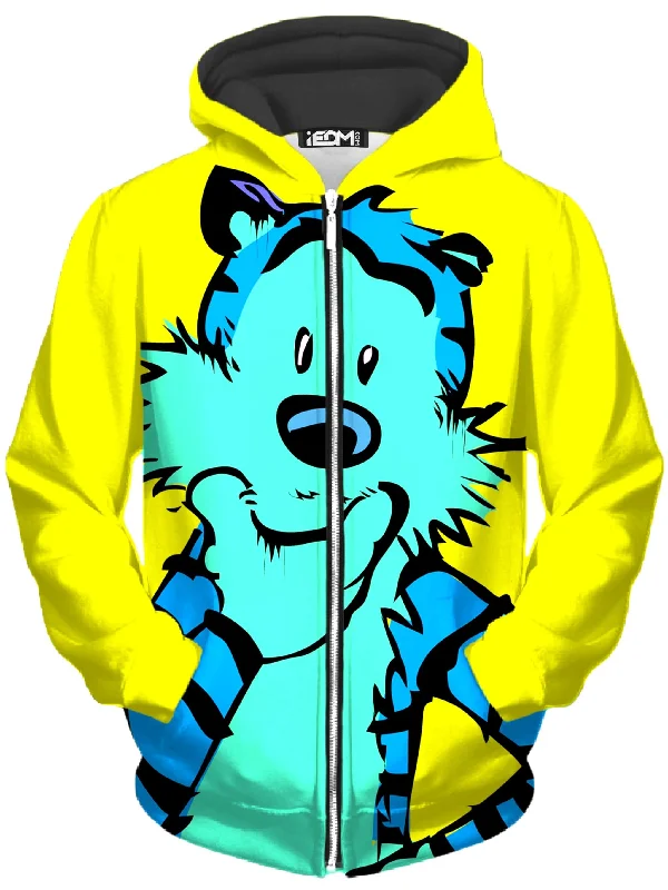 Hurry In Imaginary Friend Unisex Zip-Up Hoodie