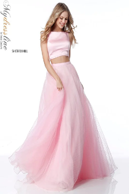 long sleeve dressSherri Hill 51895