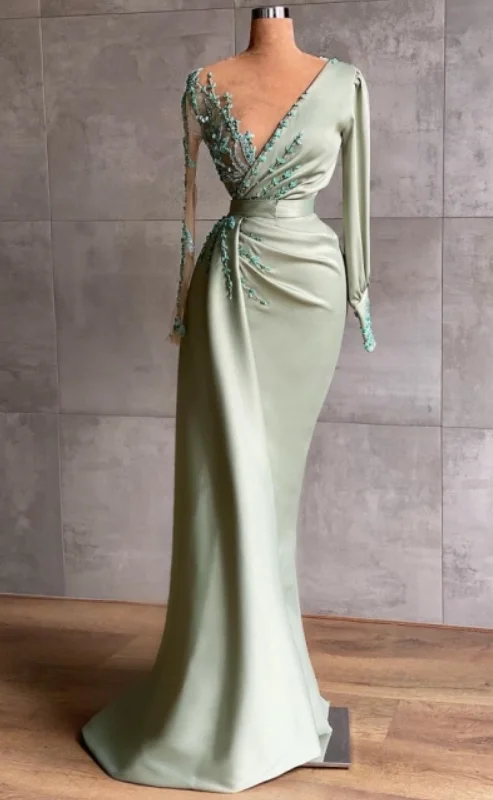 Can't Be Beat Sexy evening dresses with sleeves Prom Dresses,DS4632