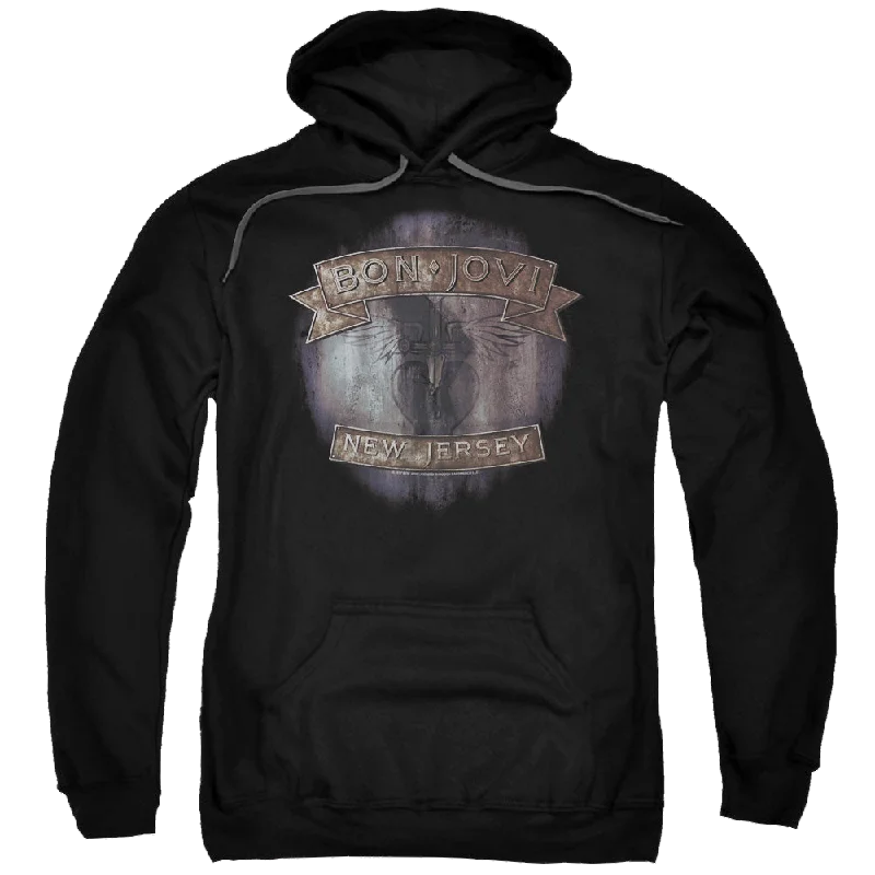 luxe hoodieBon Jovi New Jersey - Pullover Hoodie