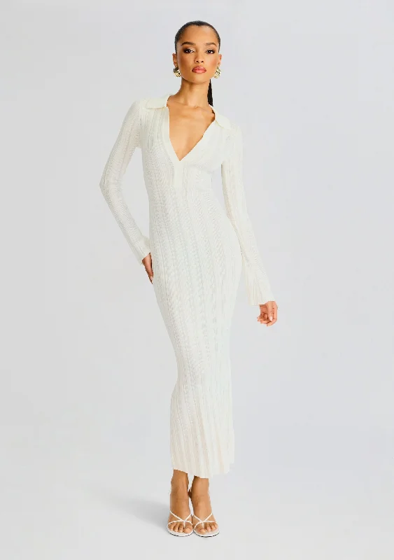 Special Offer Azula Rib Knit Maxi Dress