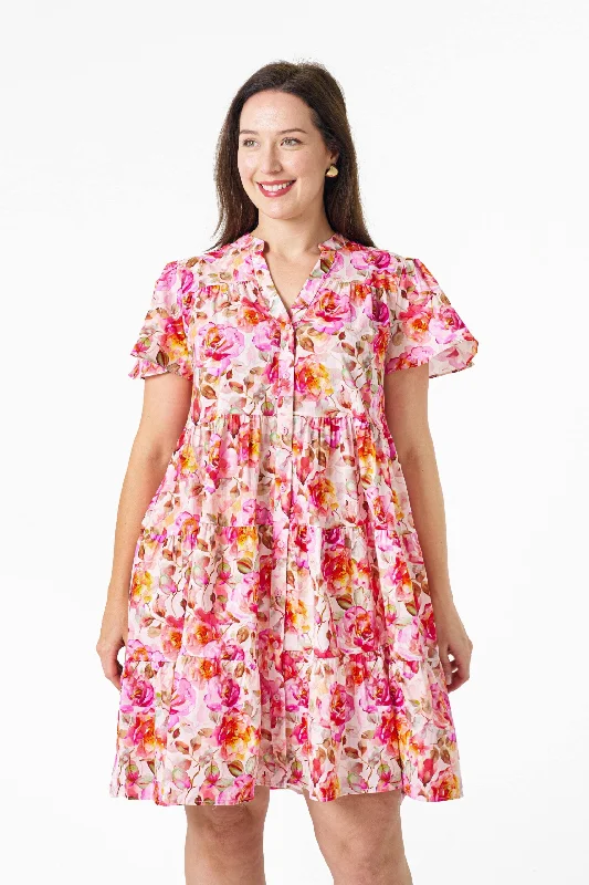 Limited Stock Boho Australia Pink Floral Dress