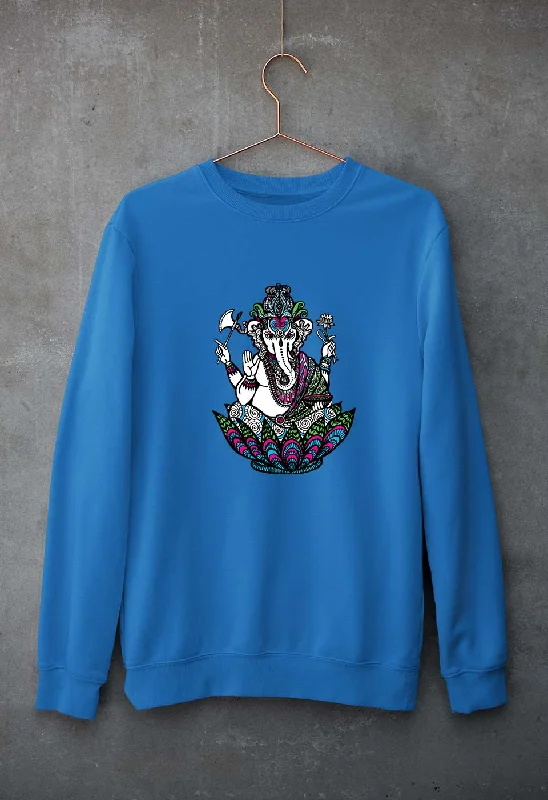 Price Cut Psychedelic Ganesha Unisex Sweatshirt for Men/Women