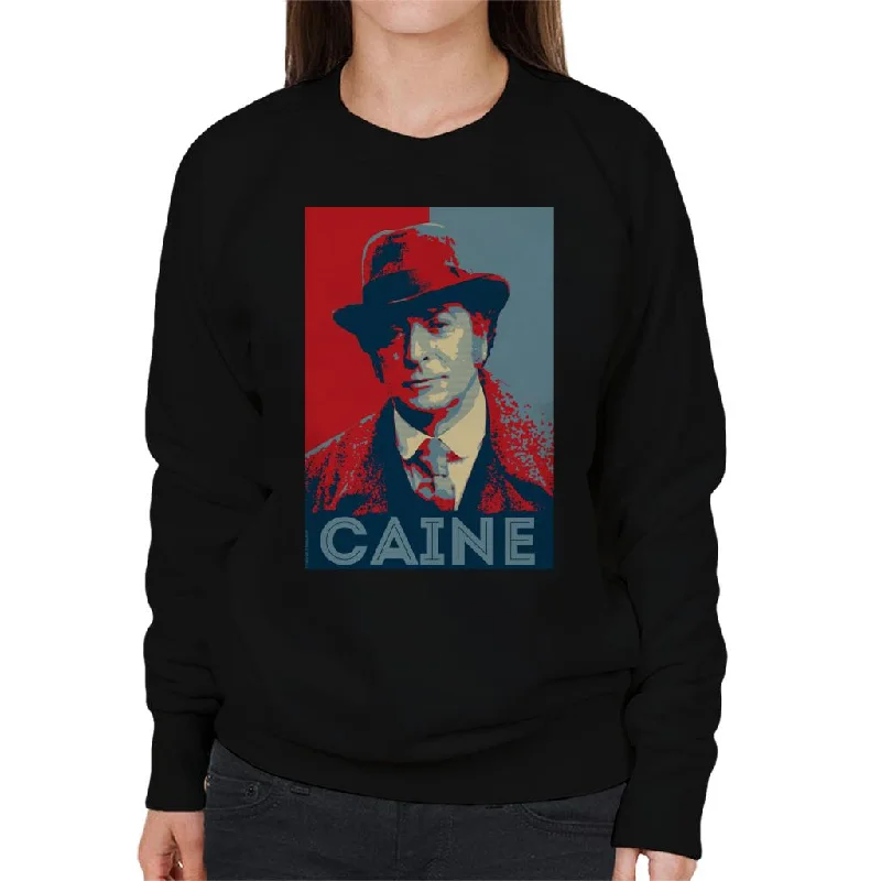 Online Only TV Times Michael Caine In Jack The Ripper Women's Sweatshirt
