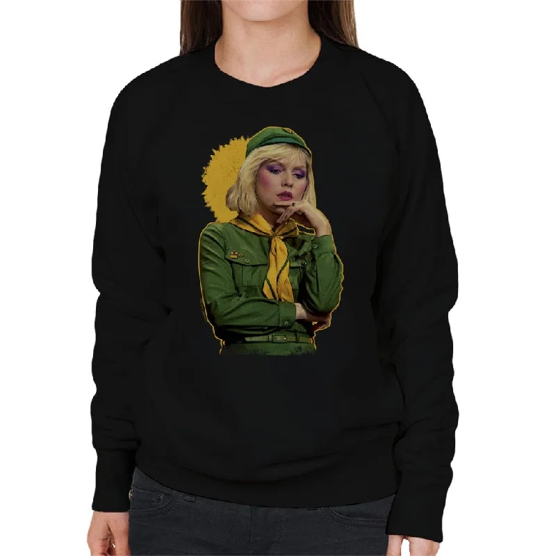 Super Sale TV Times Debbie Harry Blondie In A Girl Guide Uniform Women's Sweatshirt