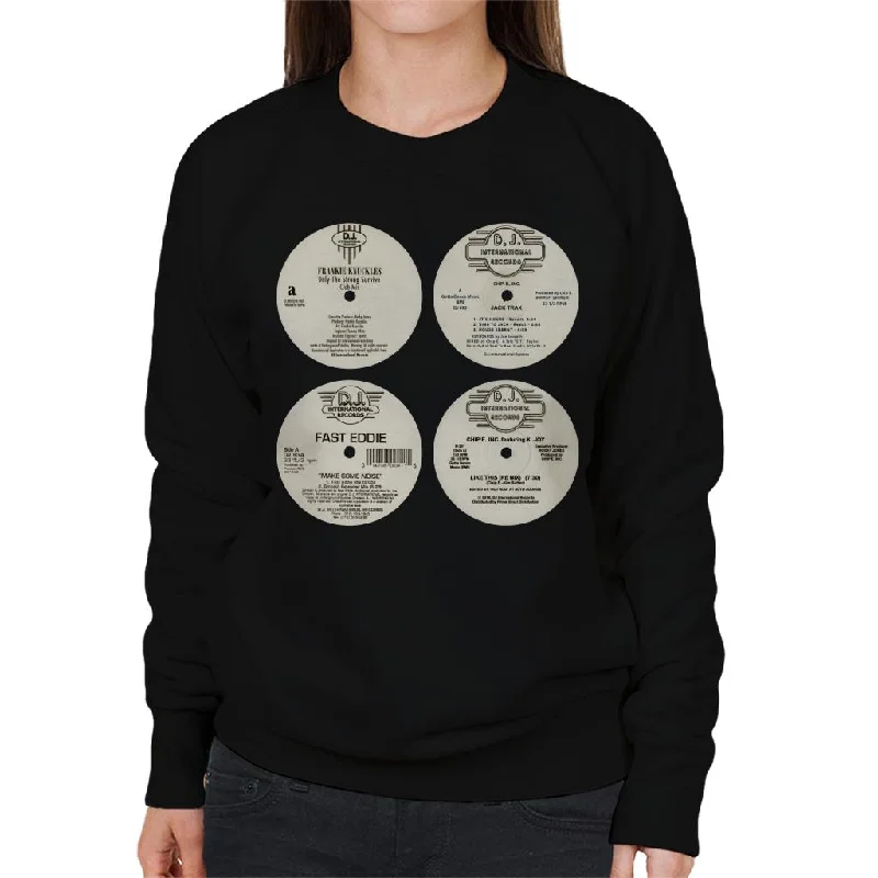 fashion gym hoodieDJ International Classic Records Women's Sweatshirt