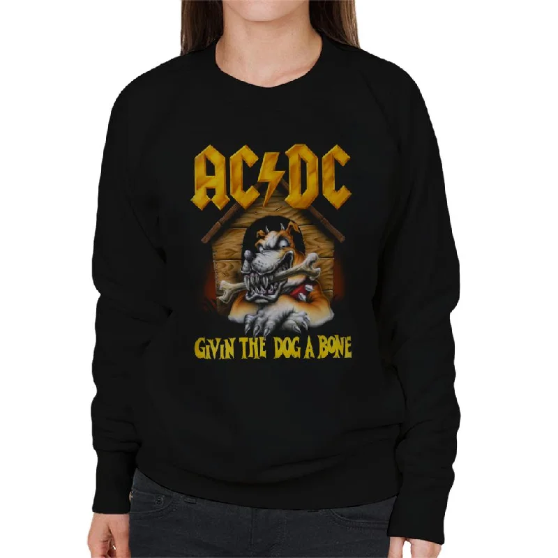 graphic gym sweatshirtAC/DC Givin The Dog A Bone Women's Sweatshirt