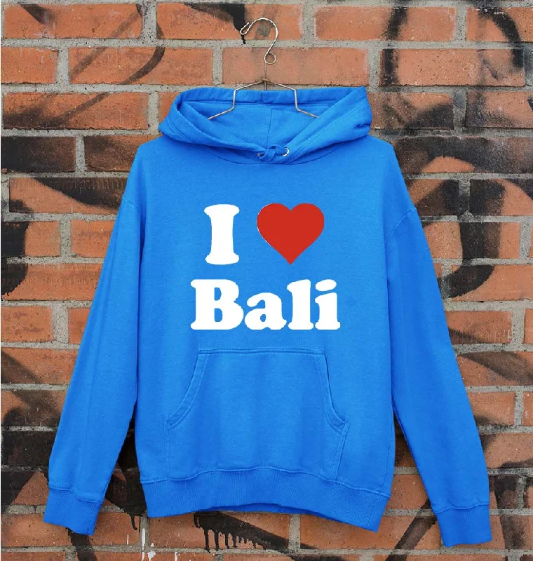Exclusive Savings I Love Bali Unisex Hoodie for Men/Women
