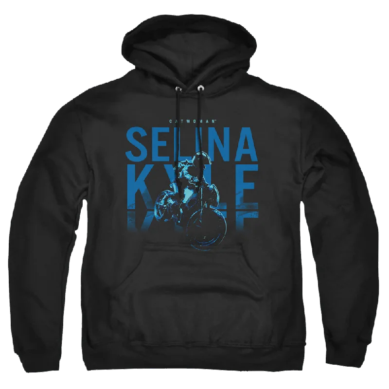 soft sports hoodieThe Batman (2022) Selina Kyle Motorcycle - Pullover Hoodie