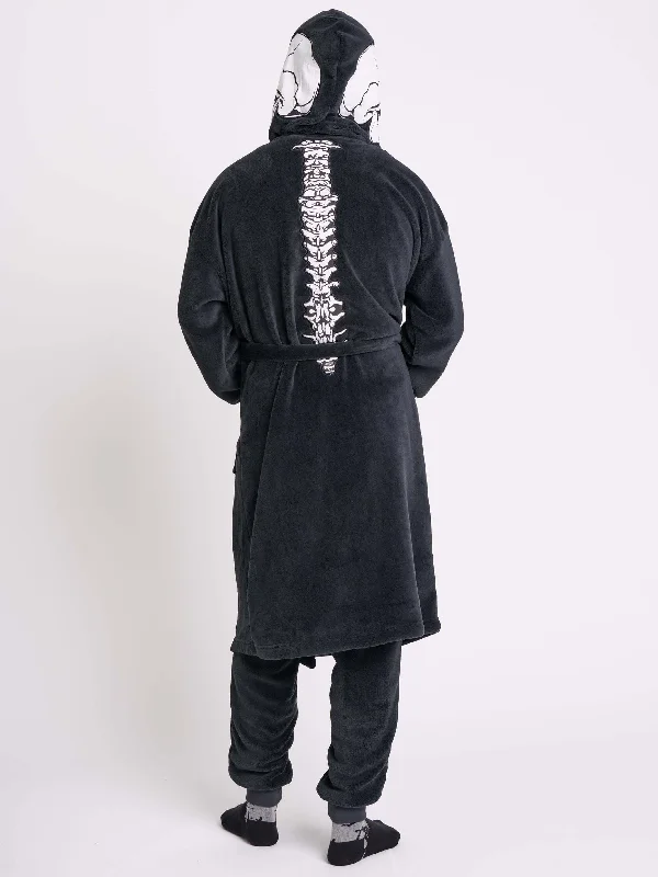 chic wrap dressSkeleton Robe