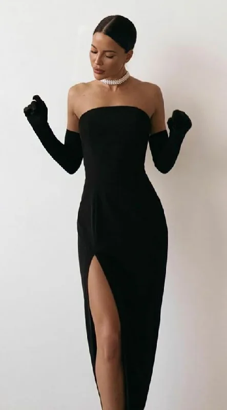 elegant shift dressBlack evening dress party dress Brithday prom dress,DS4605