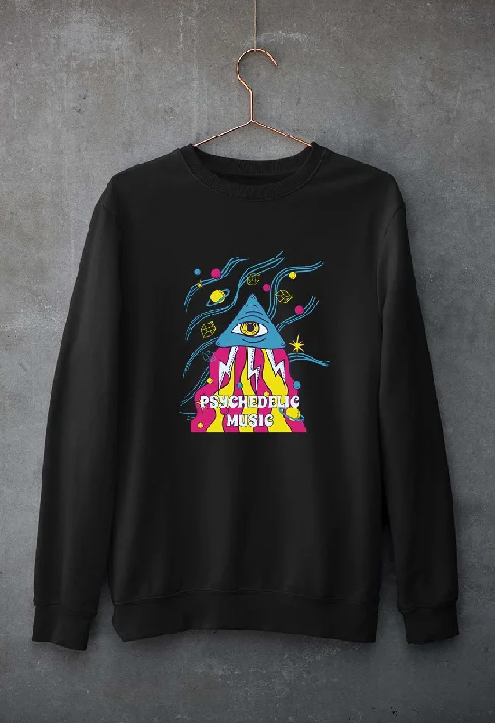 Savings Galore Psychedelic Music Unisex Sweatshirt for Men/Women