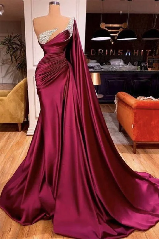 Today Only Gorgeous Mermaid Beads Evening Prom Dress With Ruffles,F04815