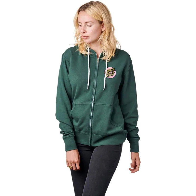 Inventory Reduction Santa Cruz Other Dot LW Women's Hoody Zip Sweatshirts (Brand New)