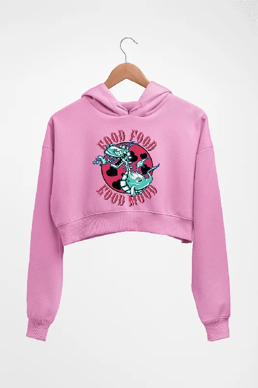 fleece-lined hoodieDragon Crop HOODIE FOR WOMEN