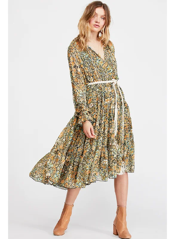 Mega Sale FREE PEOPLE-FEELING GROOVIE MAXI