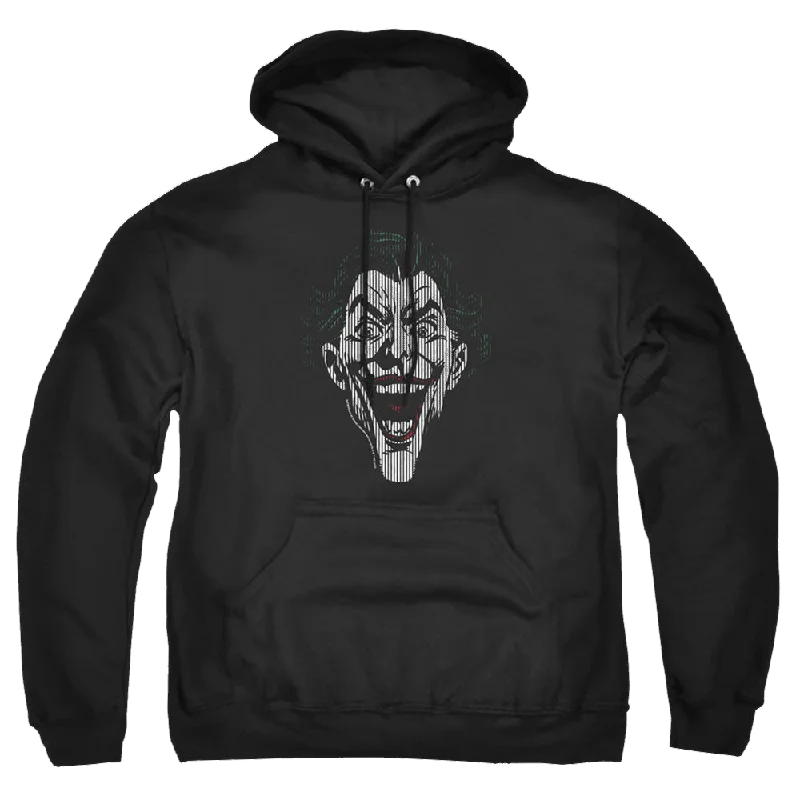 warm pullover hoodieThe Batman (2022) Joker Lines - Pullover Hoodie