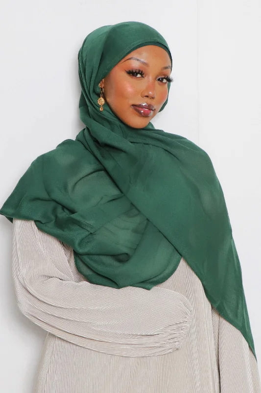 Low Prices Rima Modal Scarf- Emerald Green