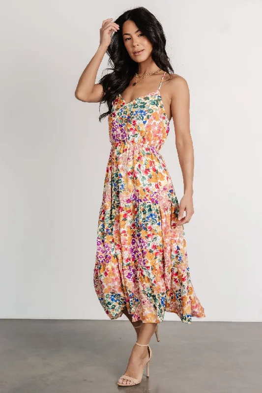 tiered dressCoronado Midi Dress | Multi Floral