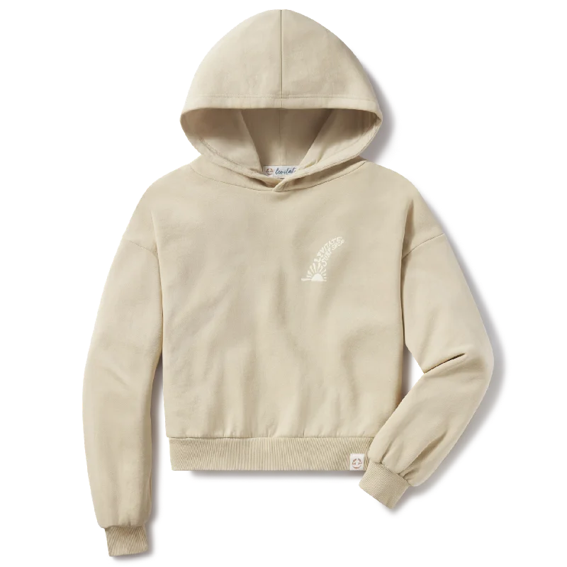 Can't Miss Fin Crop Hoodie