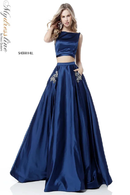 minimalistic dressSherri Hill 51673