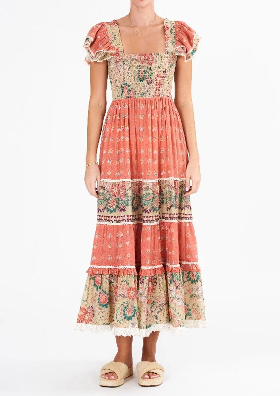 Discount Deals Mabe Dulcie Print Maxi Sundress