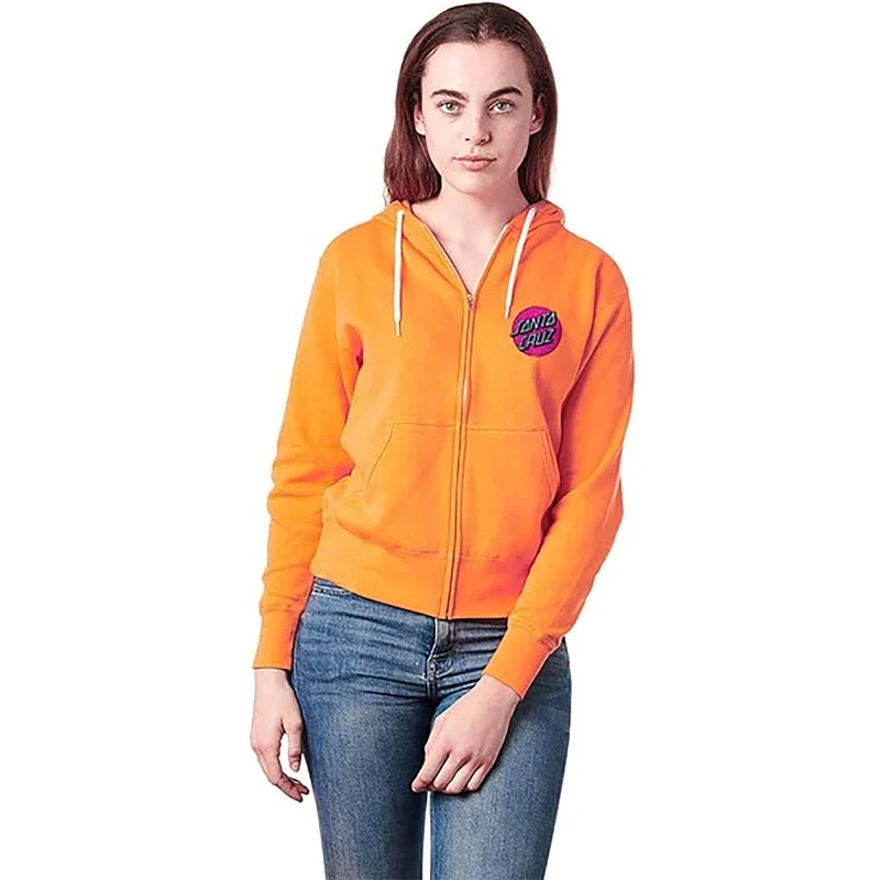 Price Buster Santa Cruz Other Dot MW Women's Hoody Zip Sweatshirts (Brand New)