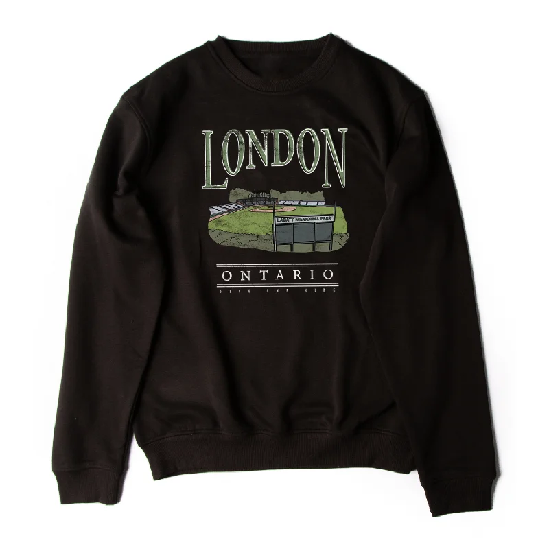 contemporary fitness sweatshirtLONDON VINTAGE LABATT PARK CREW (UNISEX)