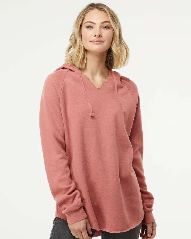 Clearance Event Women’s Lightweight California Wave Wash Hooded Sweatshirt