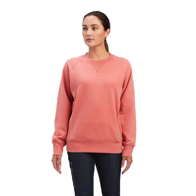 chic hoodieAriat - Women's Rebar Workman Washed Fleece Sweatshirt