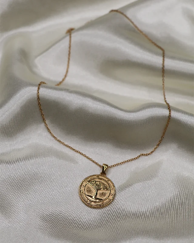 Act Fast Birthplace Coin Necklace- Yemen
