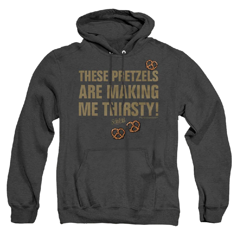 performance hoodieSeinfeld Pretzels Thirsty - Heather Pullover Hoodie