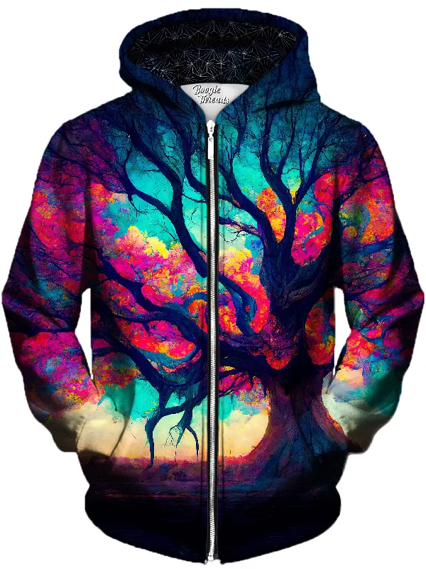 New Arrival Discovery Unisex Zip-Up Hoodie