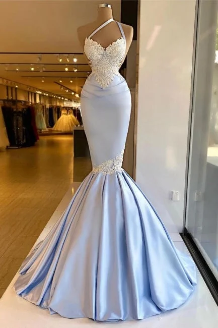 Super Bargain Lavender Long Sleeveless Sexy lace Mermaid prom dresses,F04816