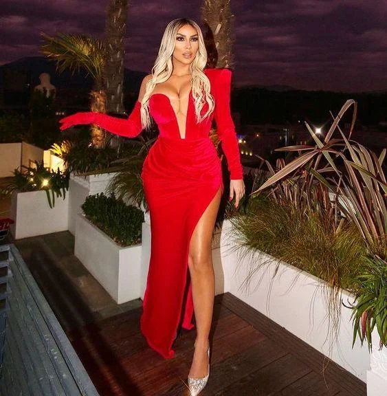 Limited Availability Glamorous red Long Prom/Evening Dress,DS4155