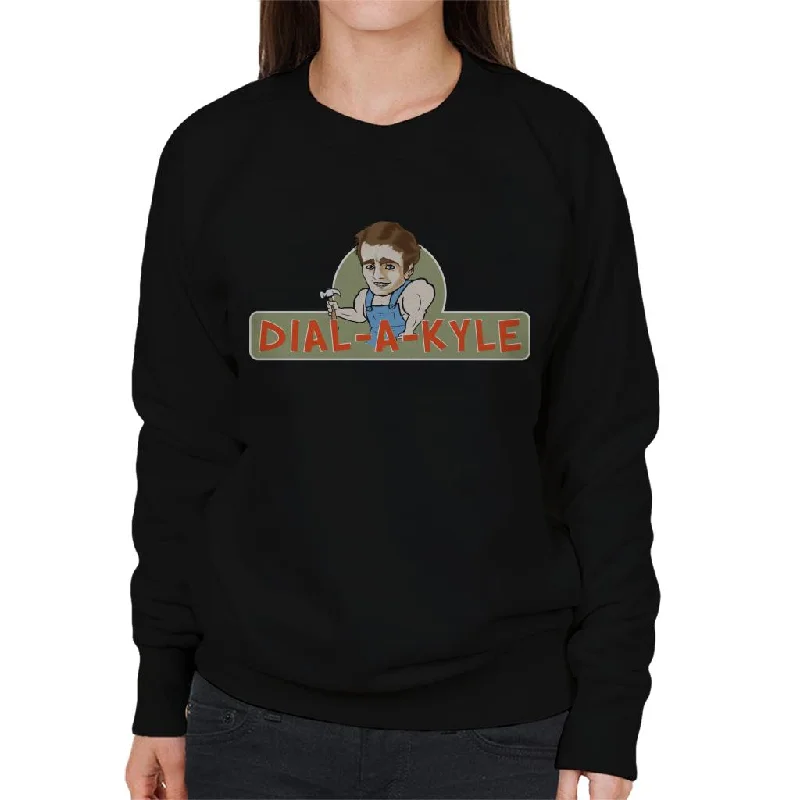 Flash Deals Neighbours Dial A Kyle Women's Sweatshirt