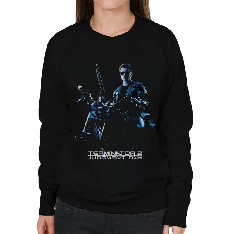 Deal Zone Terminator 2 Judgement Day Theatrical Poster Women's Sweatshirt