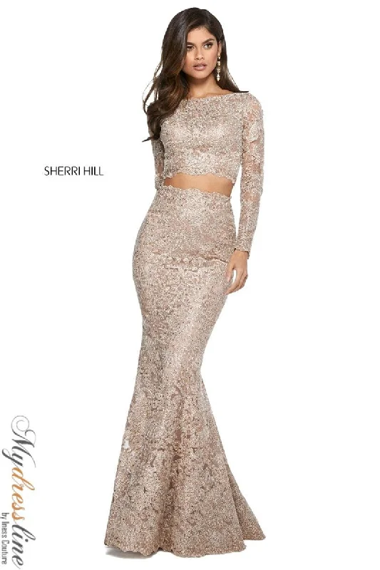 sleek midi dressSherri Hill 53247